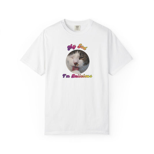 My God, I'm Delicious Unisex Cat T-shirt