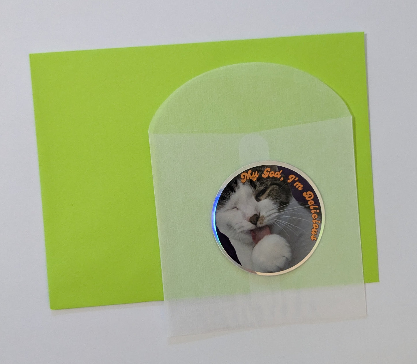 My God, I'm Delicious Sticker