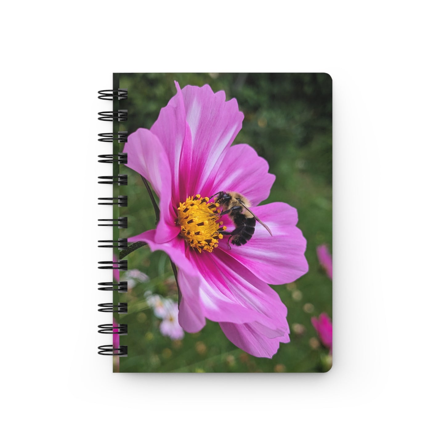 Bumblebee Floral Spiral Bound Journal