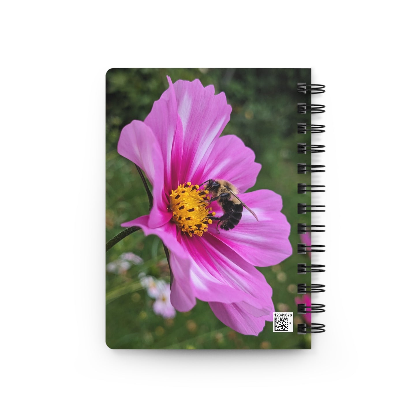 Bumblebee Floral Spiral Bound Journal