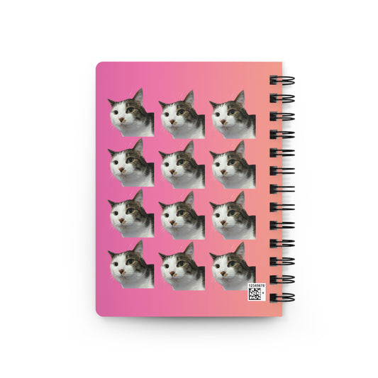 Meeploaf Industries Spiral Bound Journal Tabby Cat
