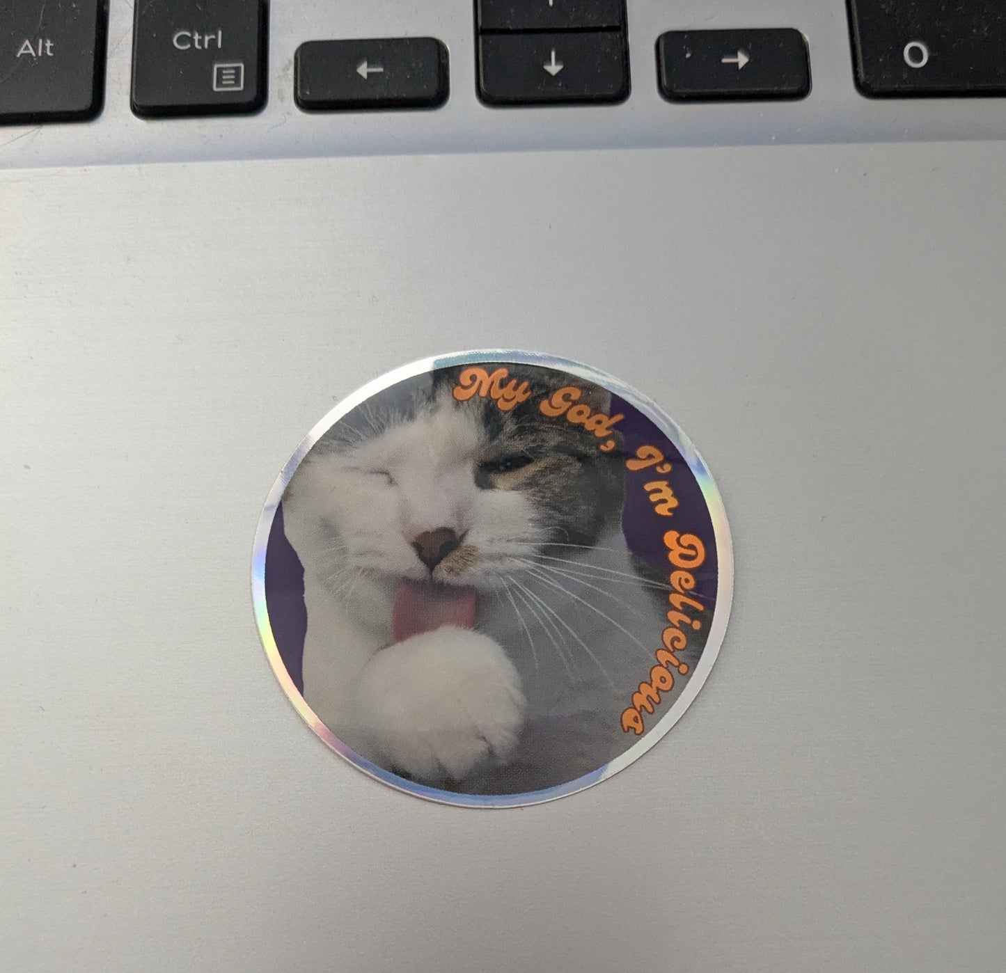 My God, I'm Delicious Sticker