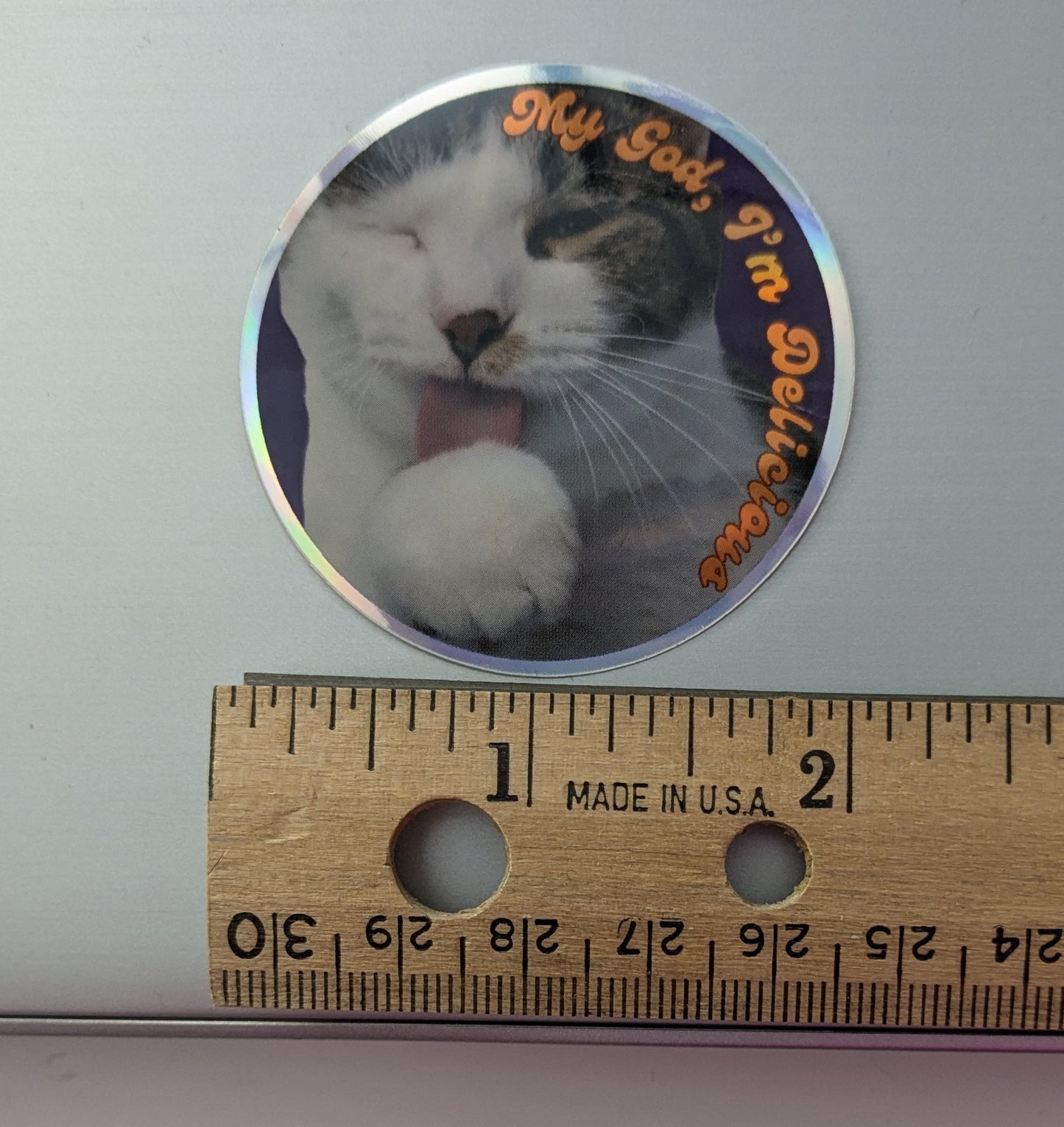 My God, I'm Delicious Sticker