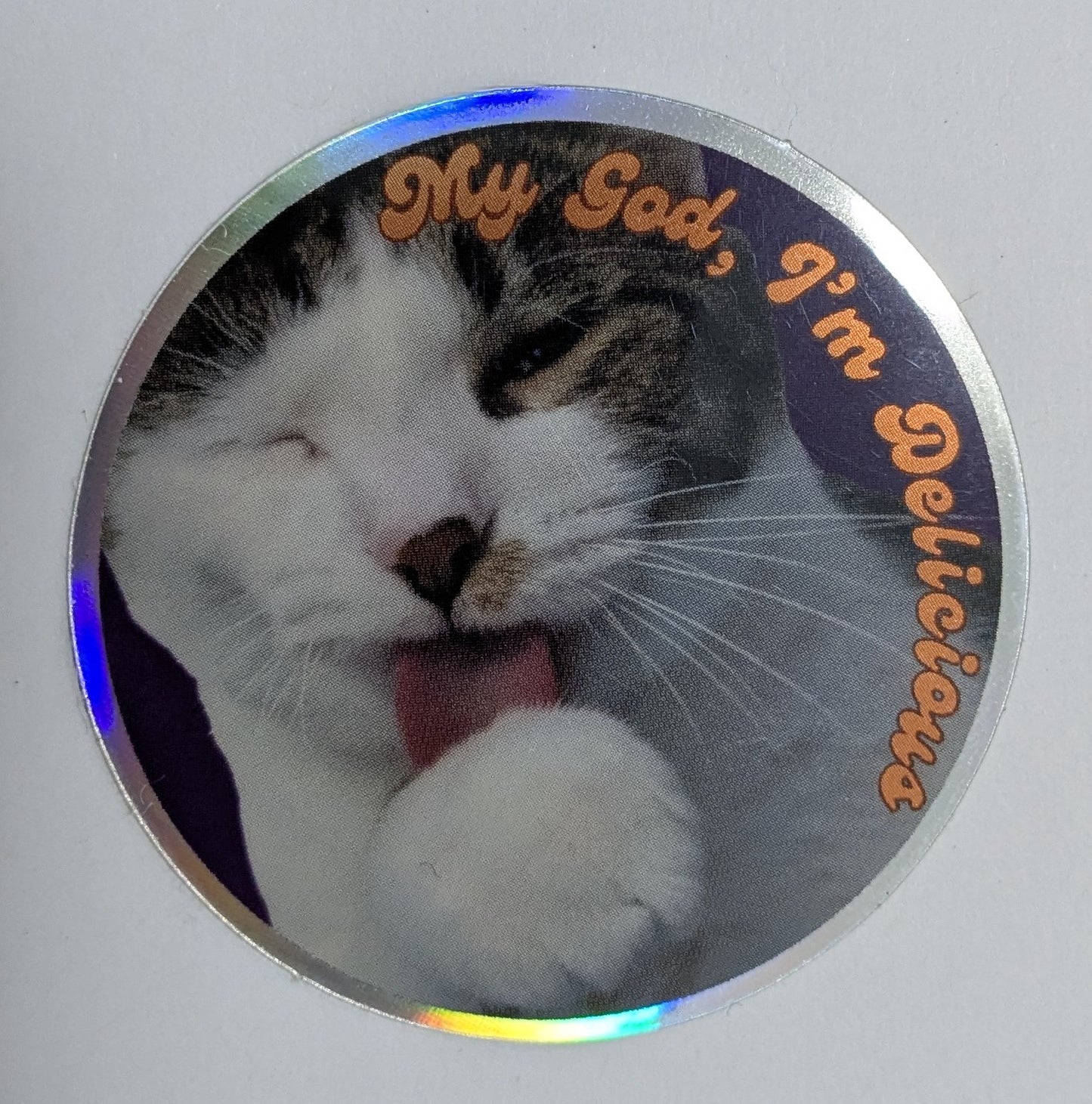 My God, I'm Delicious Sticker