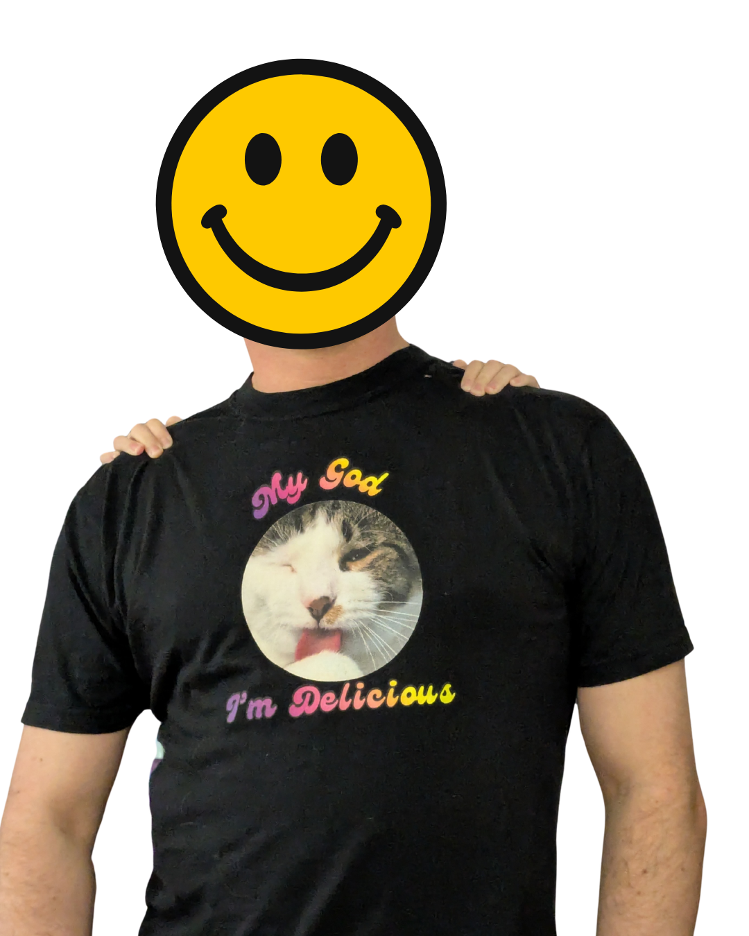 My God, I'm Delicious Unisex Cat T-shirt
